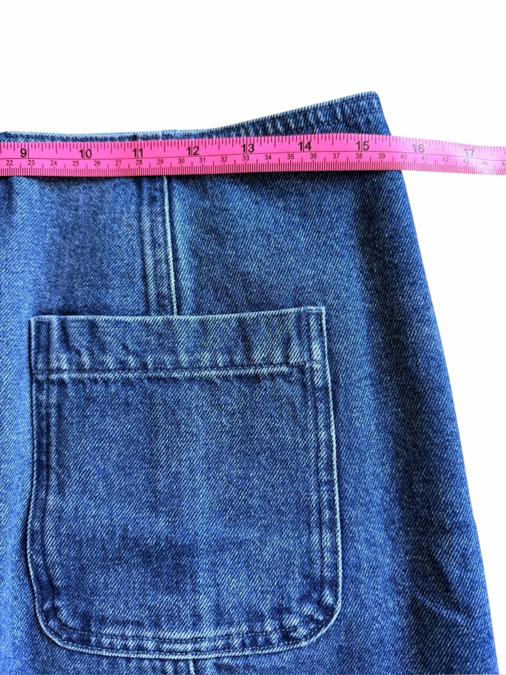 Sezane Fox Skirt Baby Blue - Size 6 - Picture 6 of 8